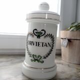 Opaline medicine jar