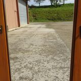 Vintage wardrobe, closet and shelves