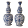 Pair of Delft vases 18th