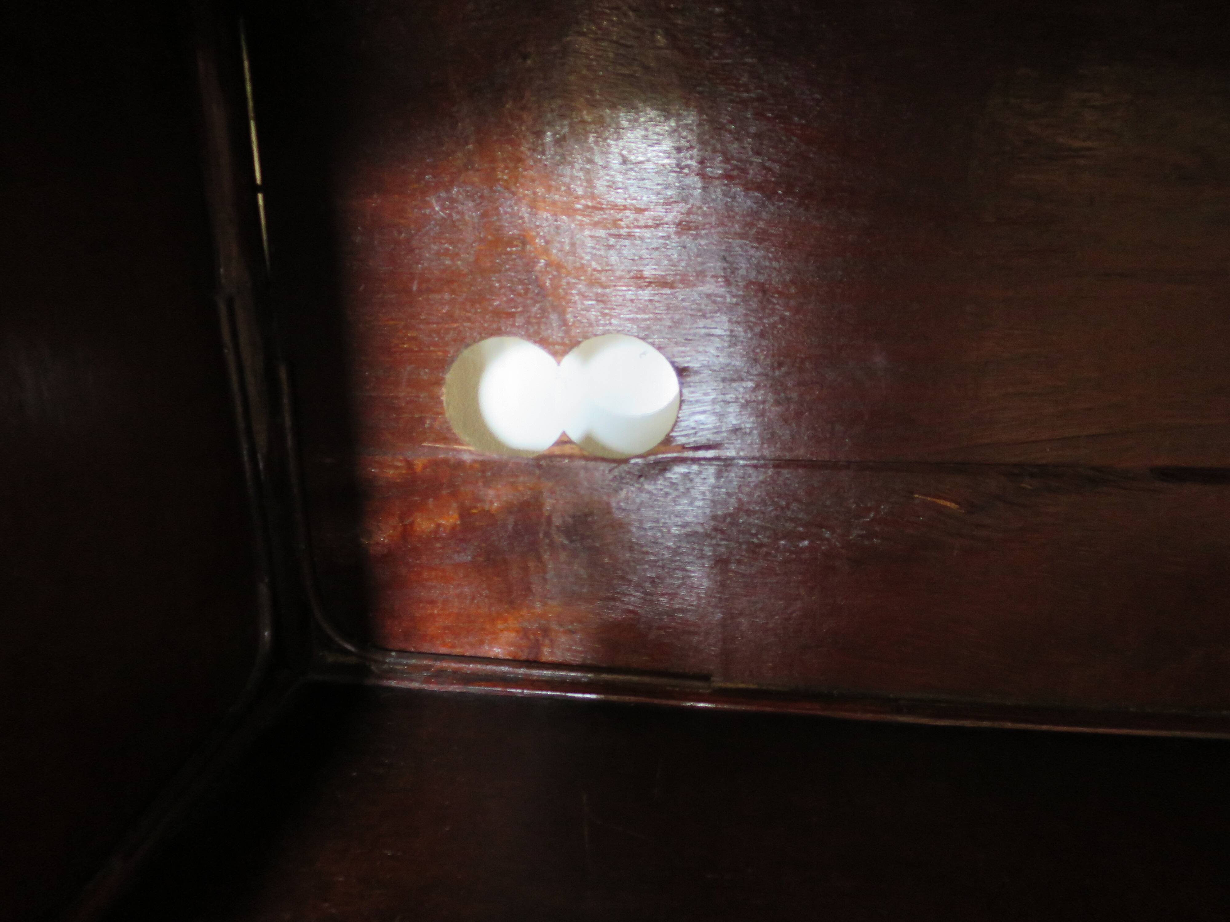 Support buffet bibus woven rattan 2 doors in caning - vintage 60s/70s