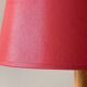 Lampe en bois tourné vintage