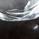Cup, empty pocket, crystal, Daum France