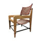 1950's very original french rope lounge chair