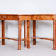 Pair of Art Deco side tables - 1920s Czechia