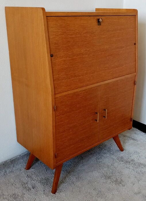 Secretary compass in oak 50s