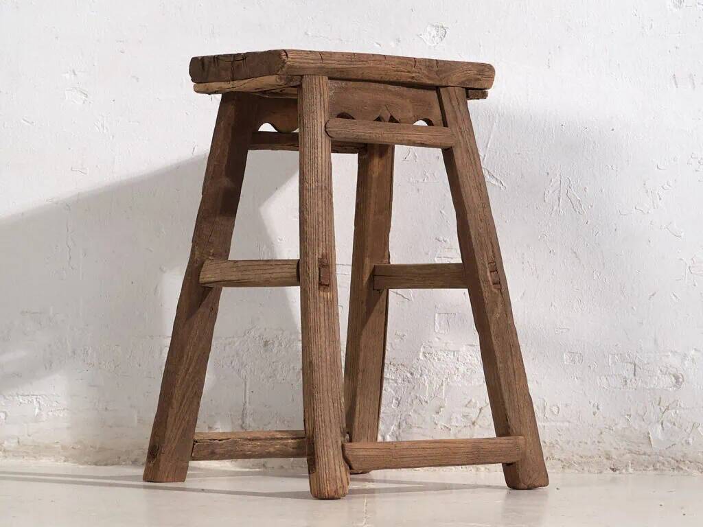 Ancient Asian stool (c.1900)