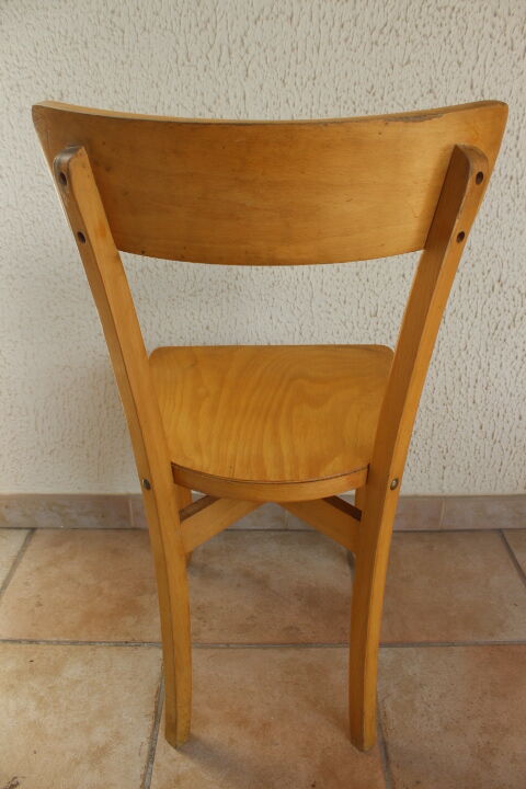 Duo de chaises bistrot années 60