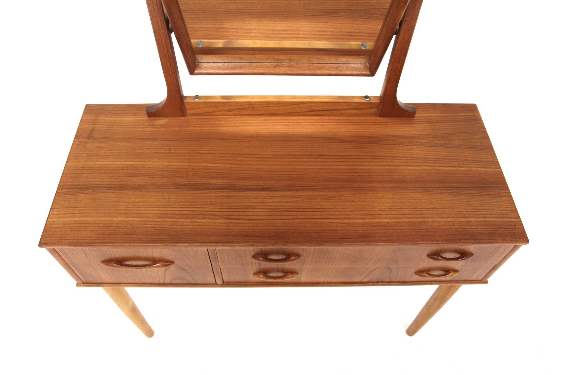 Coiffeuse scandinave en teck, Suède, 1960