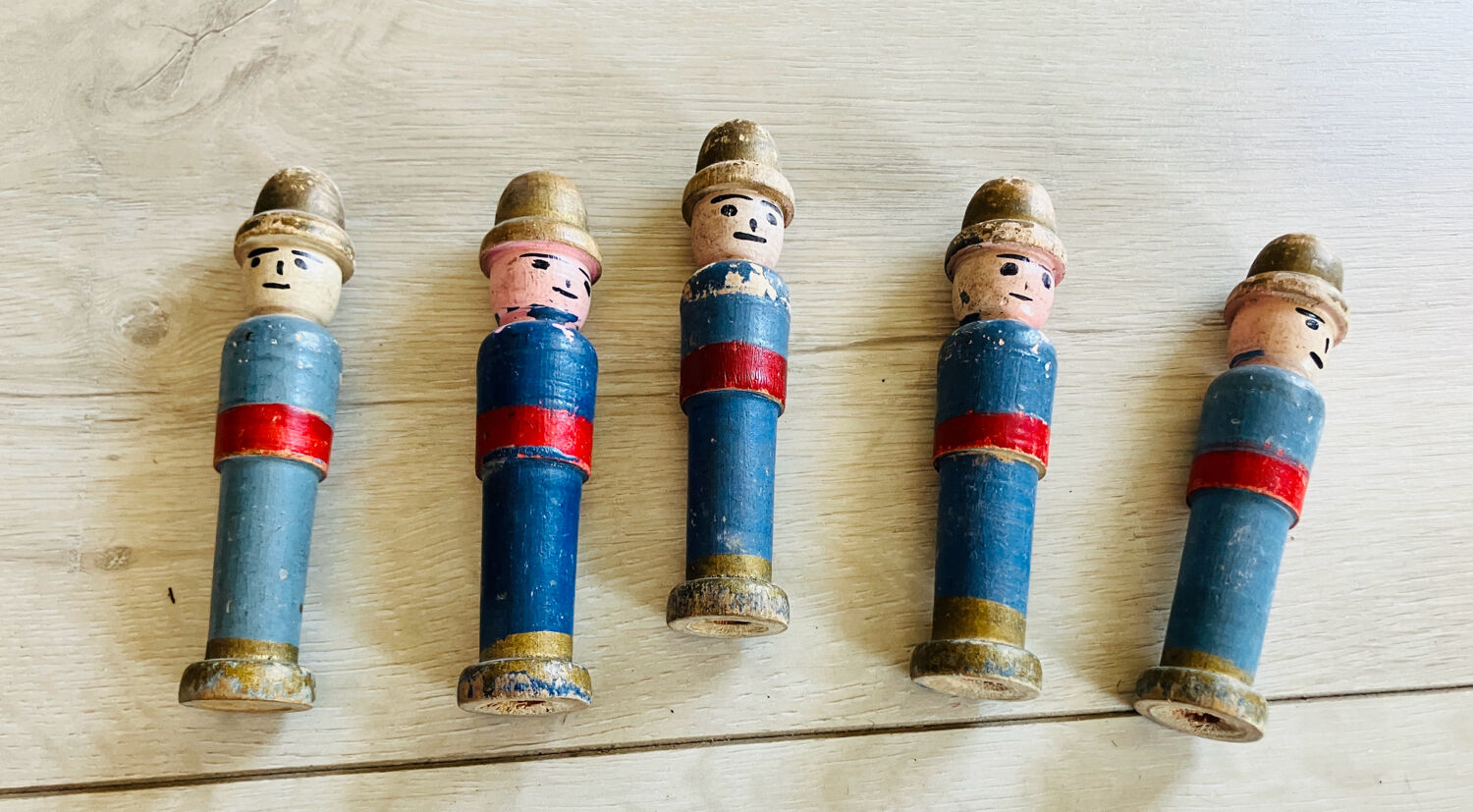 Set of small soldiers