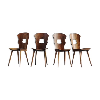 Lot of 4 bistro chairs Baumann Gentiane