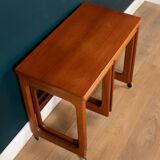 Retro Teak 1960s Mcintosh Nest Of 3 Tables Coffee Tables