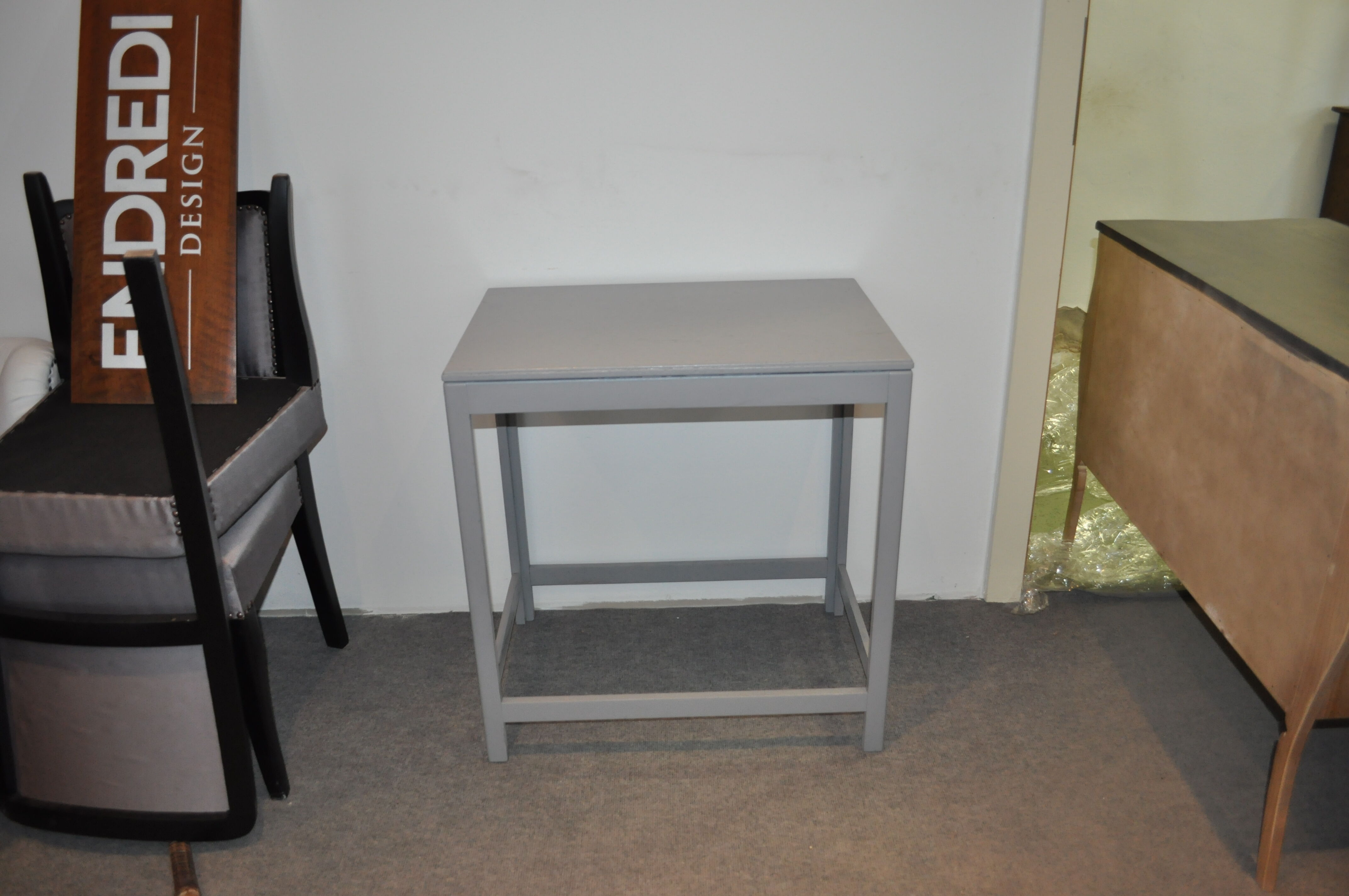 1930s art deco gray table