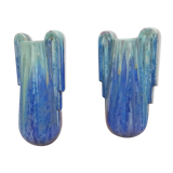 Pierrefonds art deco vases