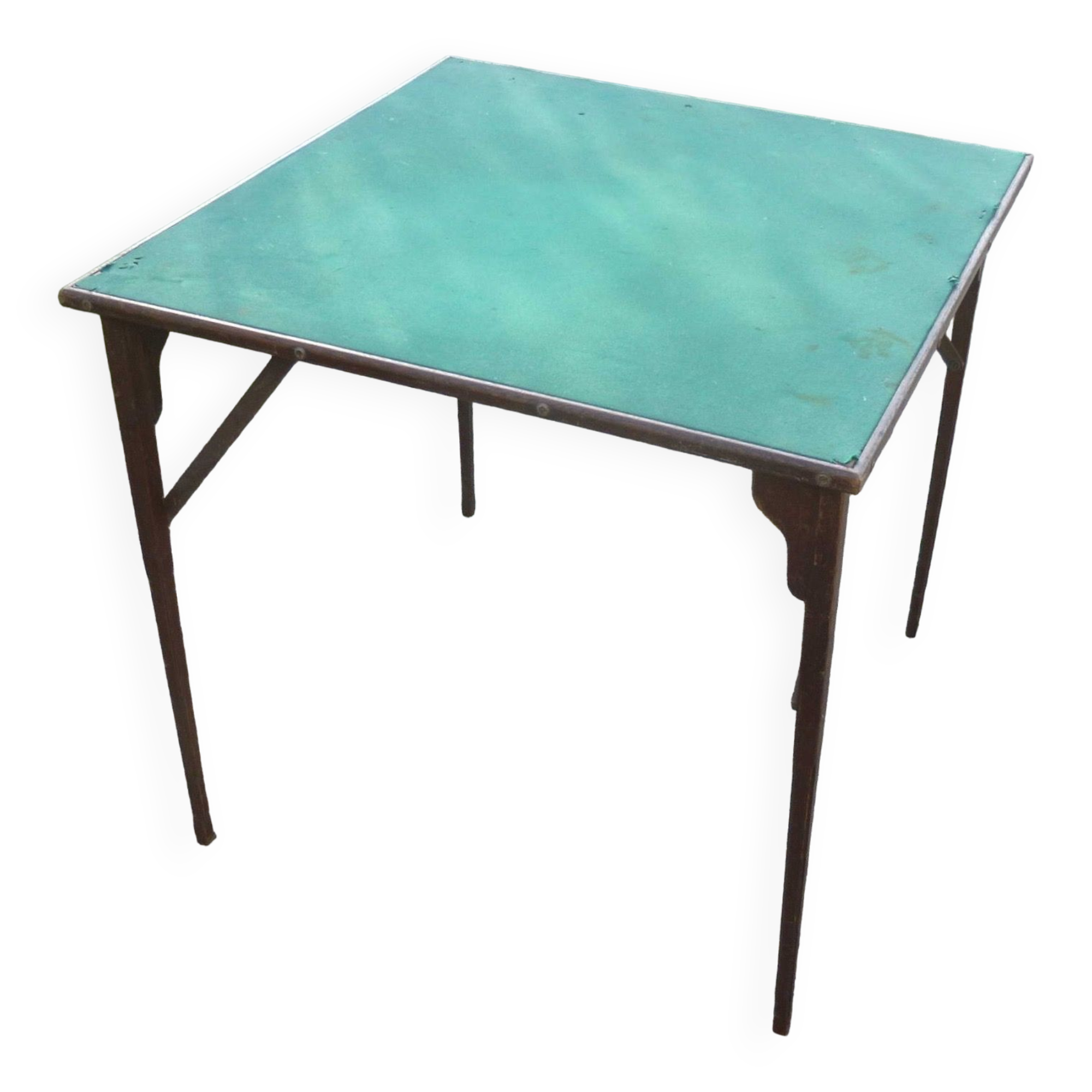 Vintage folding games table