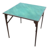 Vintage folding games table