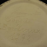 Bonbonnière en grès Breugnot signée Congrès Bordeaux 1972