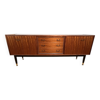 Buffet rétro vintage en bois de Tola du milieu du siècle par G Plan E. Gomme 1950-1960