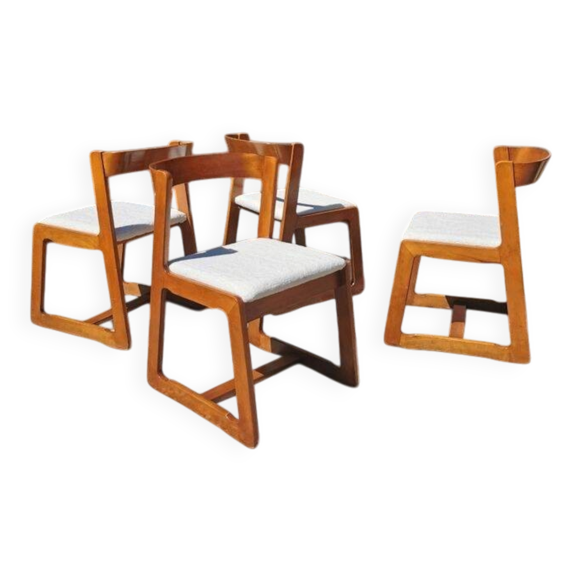 Set of 4 WILLY RIZZO chairs