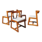 Set of 4 WILLY RIZZO chairs