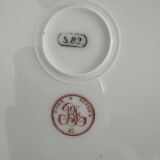 Sèvres porcelain plate | Neoclassical style | 1882-1883