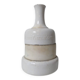 Ancien vase soliflore  en grès blanc