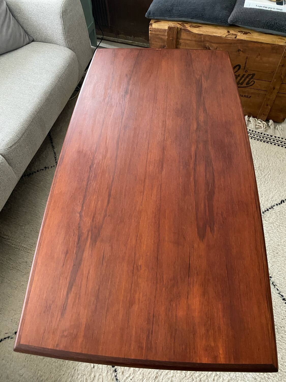 Vintage teak coffee table