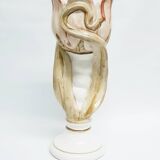 Grand vase à fleurs Capodimonte
