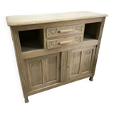 Solid natural oak sideboard circa 1920