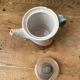 Anthropomorphic ceramic teapot, cups and bowl set