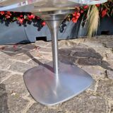 Pair of chairs, in plexiglass, 70s