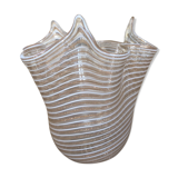 Murano handkerchief vase