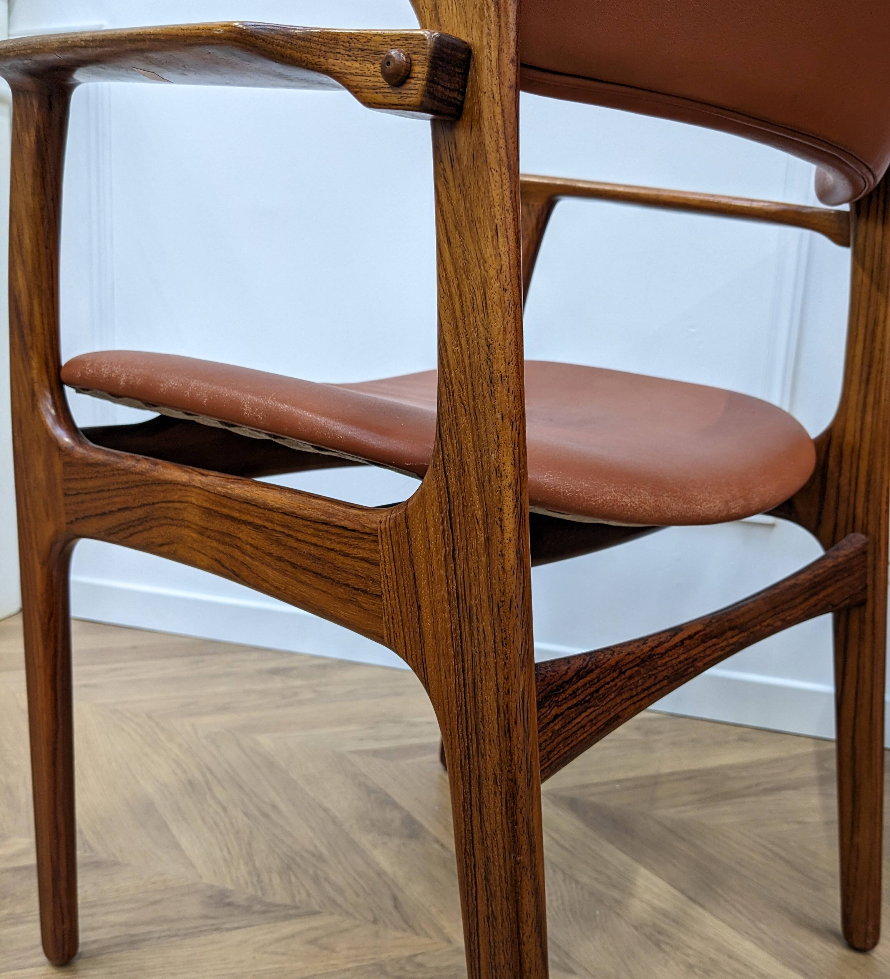 Retro armchair by Erik Buch