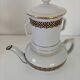 Art Deco filter coffee maker in Limoges porcelain by Balleroy Frères