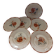 6 Digoin and Sarreguemines dessert plates