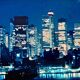 Photograph “Skyline at Night” New York City 1970