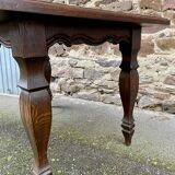 Vintage alsatian winstub stuwa tavern table