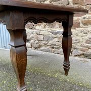 Table de taverne winstub stuwa alsacienne vintage