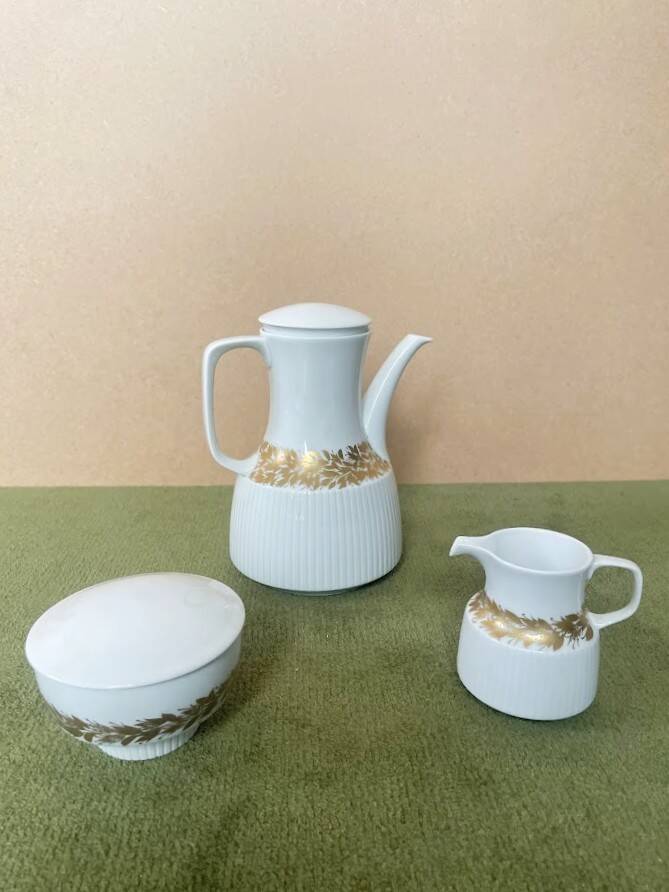 Rosenthal Studio Line Modulation Coffe Set by Tapio Wirkkala Germany 1970s