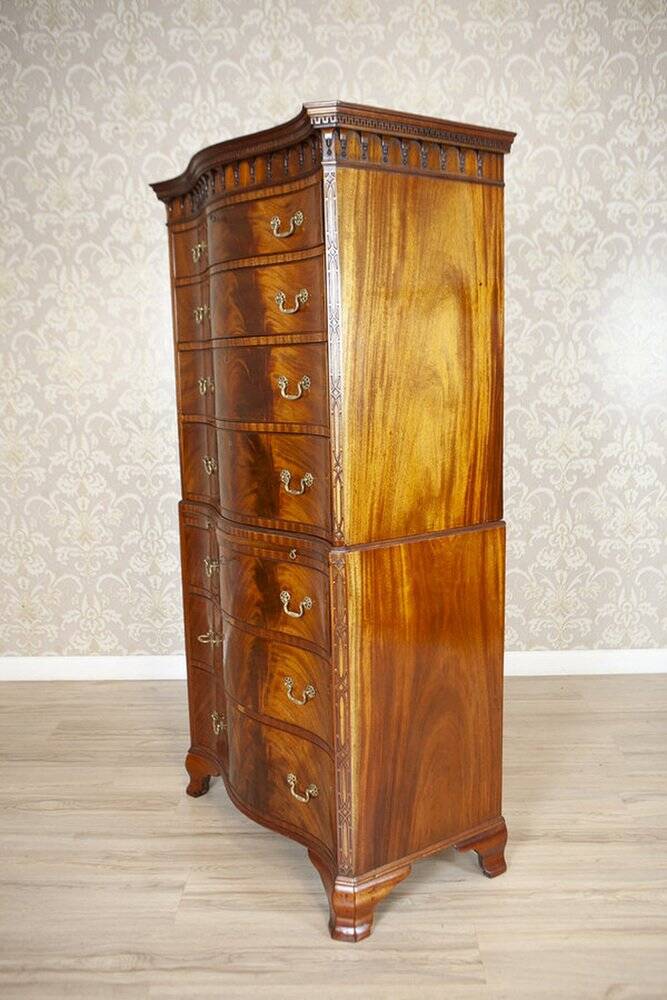 Antique Dresser with Shellac, 1890s