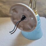 Blue Clichy glass wall lamp