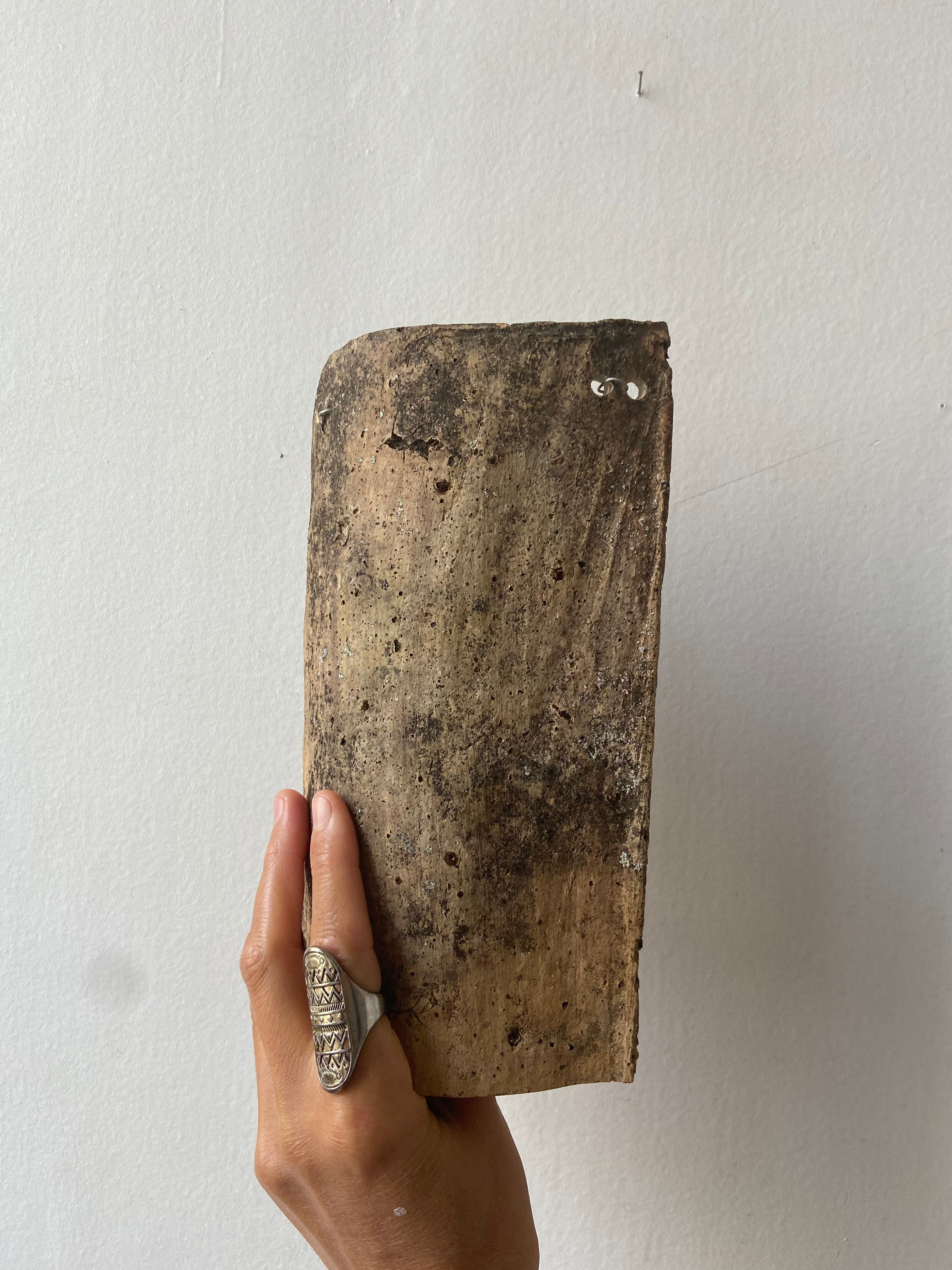 Terracotta wall lamp