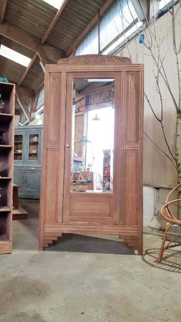 Old art-deco wardrobe