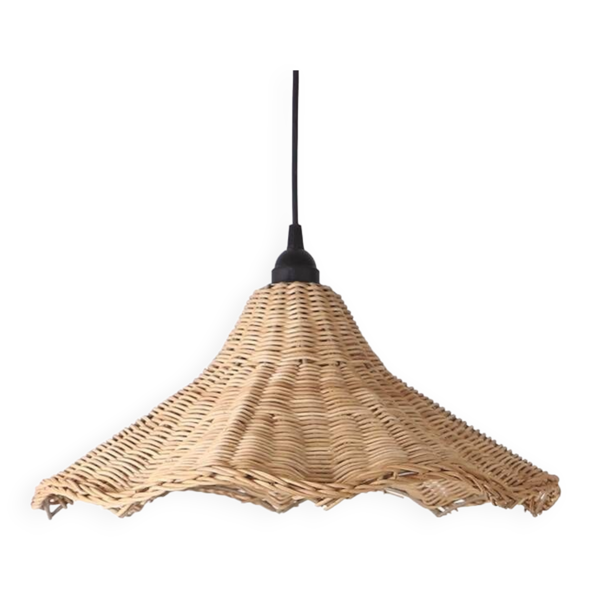 Rattan pendant light