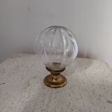 Cut glass stair ball