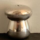 Salt and pepper mushrooms in silver metal Pavilion Christofle