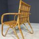 Art Deco rattan seating set, Central Europe, 1930s–1940s