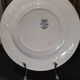 5 flat plates in Longwy earthenware model “Suzanne” Terre de Fer