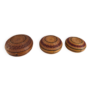 Trio de boîtes gigognes - chine