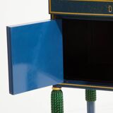 Small cabinet in painted beech by Paul Follot circa 1920