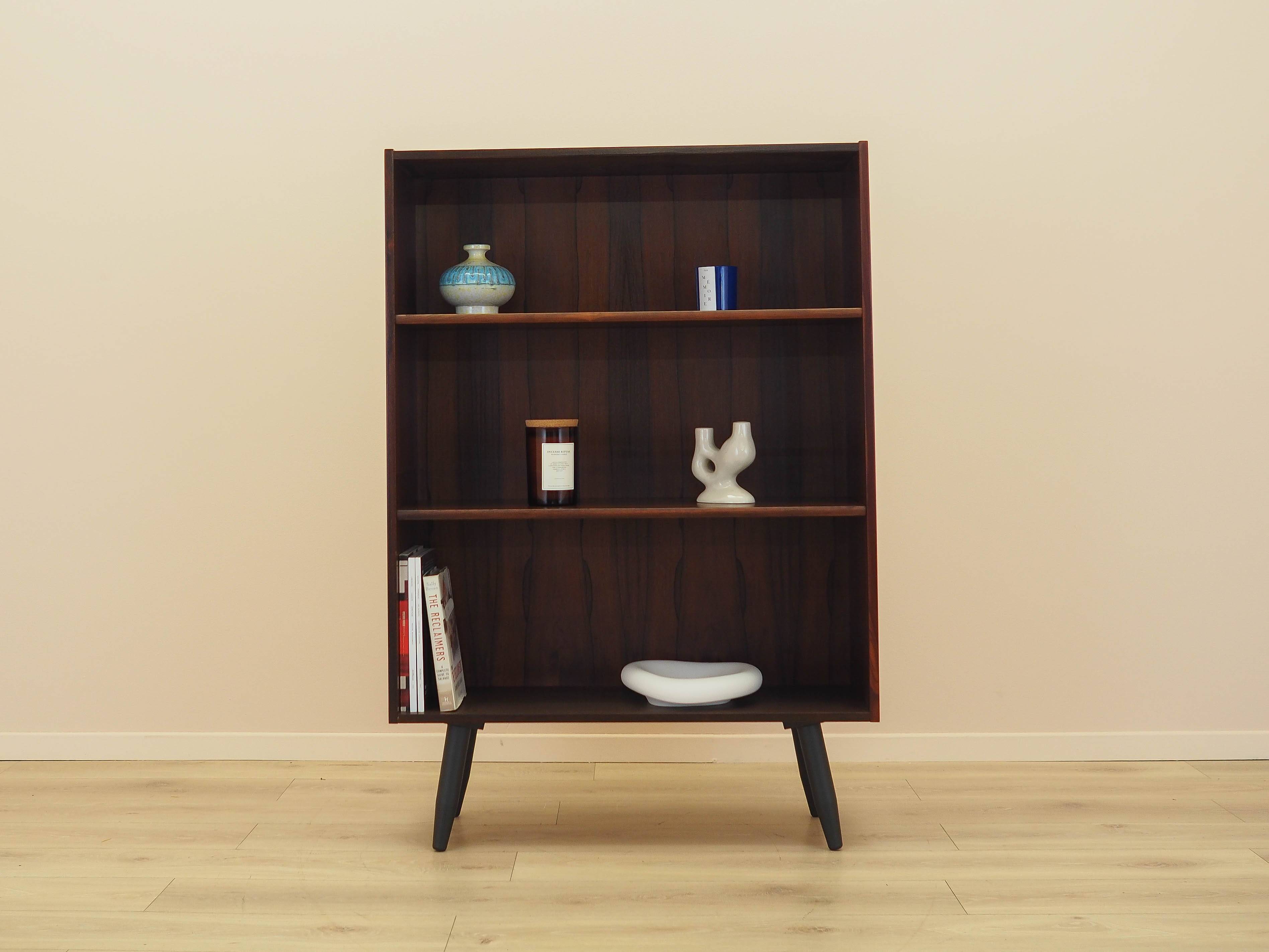 Rosewood bookcase, Danish design, 1970s, made in Denmark